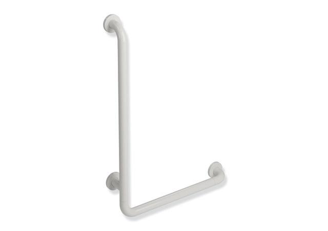 Artikelbild 1 des Artikels „HEWI Winkelgriff 801 m Kern u. Stahlros., 480x750mm, li-grau 480 x 750 mm | lichtgrau“