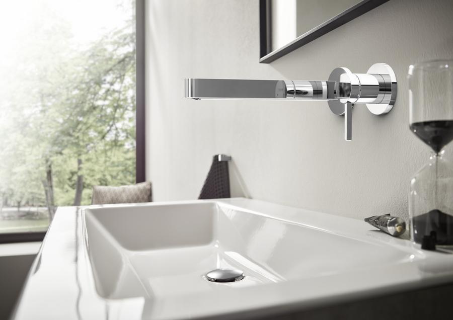 Artikelbild 2 des Artikels „hansgrohe Fertigmontageset Finoris UP-WT-EHM, f Wd-mont., Ausl. 228mm, ch Ausladung 228 mm | chrom“