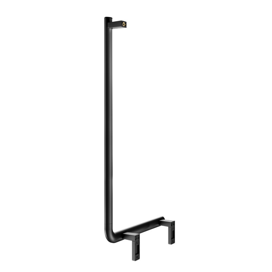 Artikelbild 9 des Artikels „Keuco Winkelgriff AXESS Care 90Gr, senkr. Handl re, 520x1090mm, sw ma 520 x 1090 mm | schwarz matt“