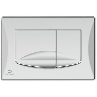 IS WC-Betätigungsplatte M2 Solea 245x19x165mm, mechanisch, chrom