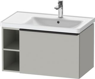 Duravit Waschtisch-Unterschrank D-Neo 78,4x45,2cm, 1 A, B R, sw/gr ma