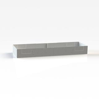 Helios Sockelblende KWL-SB 2600 S verzinktes Stahlblech
