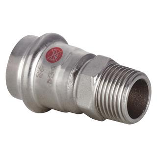 IBP Überg.-Stck >B< Press Inox PSB3243G 28 x R1" 304