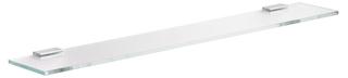 Keuco Christallinglas-Ablage Edition 400 700x8x125mm, Schwarzchrom gebürstet, ESG