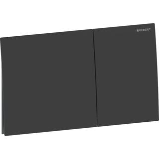 Geberit Betätigungsplatte Sigma70 Square sq, für 2-Mengen-Spülung, schwarz matt