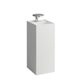 Laufen Waschtisch KARTELL 37,5x43,5x90cm, f., o Ü, 1 HL, we. ma