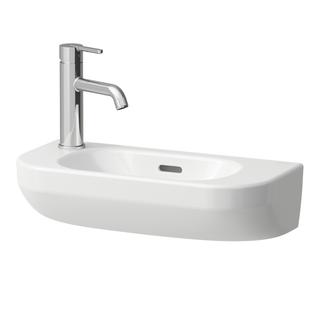 Laufen Handwaschbecken LUA 50x23cm, asym., m ÜL, HL li, bahamabeige
