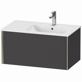 Duravit Waschtisch-Unterschrank XViu 81x48x40cm, gra m, 1 AZ, wandh, Champ. m