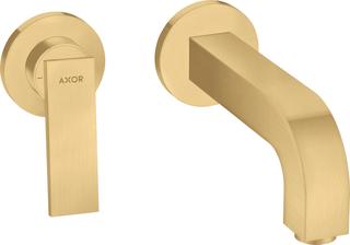 hansgrohe Fertigmontageset Axor Citterio UP-Waschtisch-Einhebelmischer, Ausladung 220 mm, mit Hebelgriff