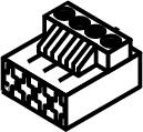 BOSCH Ersatzteil TTNR: 87144044080 Anschlussklemme 3-pol N/L grün (5x)