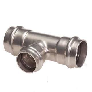 IBP T-Stück PS5130R B Press Inox 42x35x42mm, reduziert, 3xI, Edelstahl