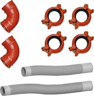 BOSCH Anschluss-Set 5 T540-2, T800-2, f Heiz. V- und Rücklauf