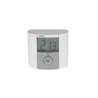 Watts Elektronischer Raumthermostat BT-D Schaltleist. 3 A- 250 V AC, m LC-Display