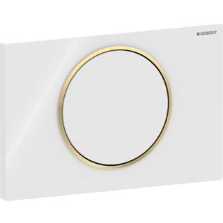 Geberit Betätigungsplatte Sigma10 Round Pl/T w, Rg g, KS, f Spül-Stopp-Spül.