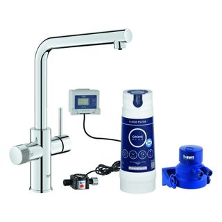 GROHE SPT-EHM Blue Pure Minta L-Ausl., Start KI m S-Size Filter, chrom