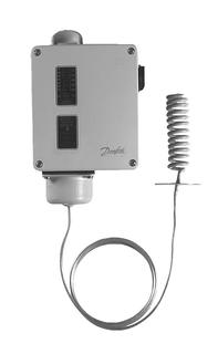 Danfoss Thermostat RT 140 15 - 45 C, 2m + Fühlerspirale