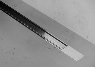 ESS Duschrinne XS Z-3 900mm, ES vc, Rahmen Edelstahl verchromt