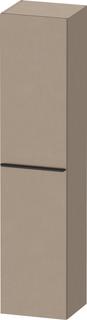 Duravit Hochschrank D-Neo 40x36cm, 1 Tür, 5 Bö, An R, sw/Leinen