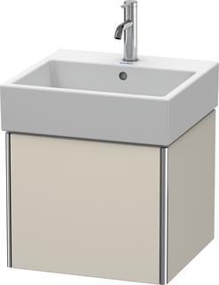 Duravit Waschtisch-Unterschrank XSquare 48,4x46cm, Tau matt, 1 Ausz., wandh