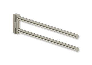 HEWI Handtuchhalter System 162 331x70mm, PVD, nickel gebürstet, 2-tlg.
