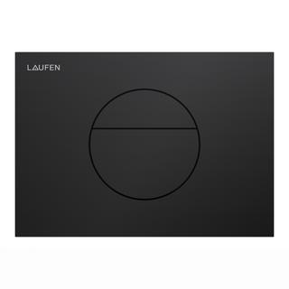 Laufen WC-Betätigungsplatte Sunrise INEO 2-Mengen-Spülung, schwarz matt