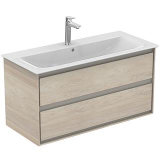 IS Waschtisch-Unterschrank Connect Air 2 AZ, 100x44x51,7cm, Pin. he Deko/br. m