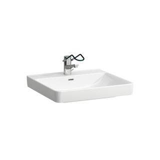 Laufen Waschtisch PRO LIBERTY 60x55cm, barrieref., ÜL, m Hahnl., weiß