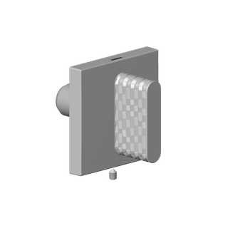 DO Gr. für Wanne ERSATZTEILE 90207005305 60 x 60 x 40 mm Dark Platinum gebürstet