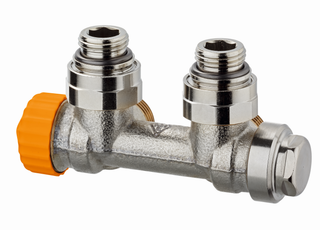 Heimeier THM-Vtl. Multilux V Eclipse Rp 1/2/G3/4, Eck, IG, Rotguss vernickelt