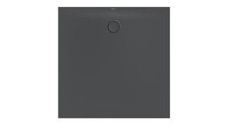 Duschfläche BetteFloor Side 3391 120x120cm, Gl, Mini-Wannenträger, raven