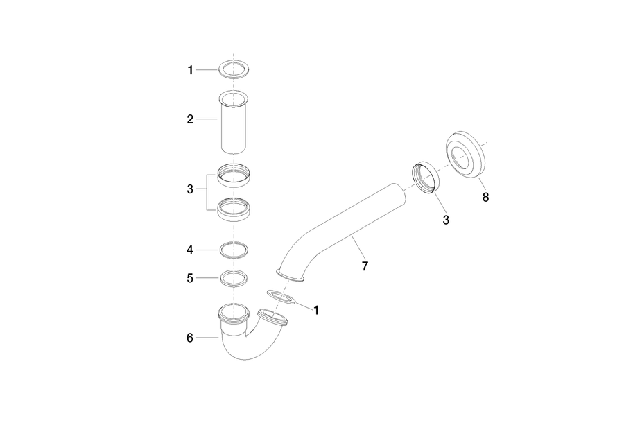 Artikelbild 4 des Artikels „Dornbracht Bidet-Röhrengeruchsverschluss 1 1/4