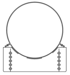 RK Wandhalterung AS-WHV-D, 350-D verstellbar