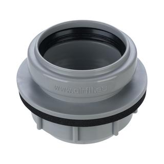 Airfit Anschraub-Muffe DN 50, gr f Kst.- Reinigungs-Deckel