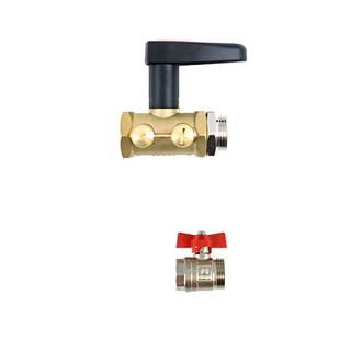 Strawa Anschlussgarnitur e-class 3/4" SRV25, horizontal