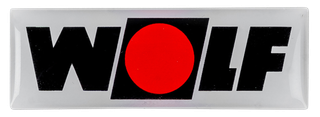 Wolf Firmenschild Wolf selbstkelbend für SW-120