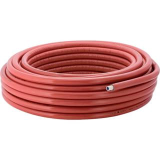 Geberit Systemrohr ML, Therm DN 12, d 16mm, Ro. 50 m, Dämm. 6mm, rot