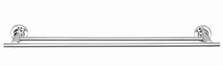tnwb Badetuchhalter PRO 010 594x49x115mm, dop, Zinkdr.g, ES, hgl-vc