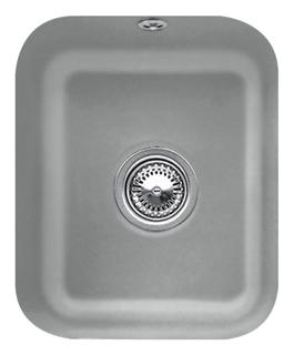 V&B Unterbauspüle Cisterna 45 m Abl.garn, Hand., stone CeramicPlus