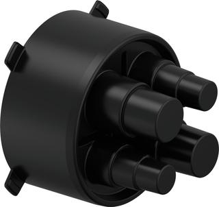 Uponor Ecoflex Gummi-Endkappe, quattro 32-50+50-63/200