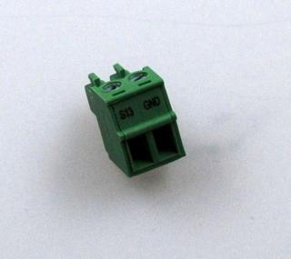 RK Klemme SENSOR INPUTS 2-polig, grün (I/O Mod.Nr 57)
