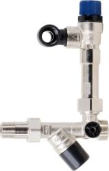Tuxhorn Kaltwasseranschluss-Set tubra DN 15 kvs 2,0