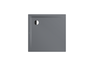 Kaldewei Duschwanne SUPERPLAN 1848-1 90x90x2,5cm, Secure Plus, cool grey70
