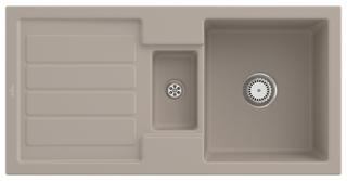 V&B Spüle Flavia 60 m Abl.garn, Hand., almond CeramicPlus