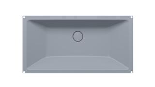 Unterbau-Waschtisch BetteComodo A231 74x38,6cm, quartz