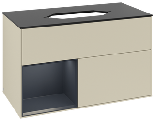 V&B WT-Unterschrank Wandbel. Finion 100x60,3 cm, Rg l md b m La, si Gr m Lac