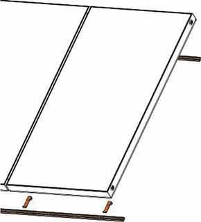 CitrinSolar Aufdach-Montageset CS 500 2er Grundset, 22mm steckbar