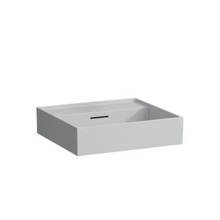 Laufen Aufsatz-Waschtisch KARTELL 50x46cm, US gs, ÜL, o. Hahnl., gr. ma