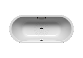 Kaldewei Badewanne CLASSIC DUO oval 113 170x75cm, Loch AS Perl-Effekt, manhattan