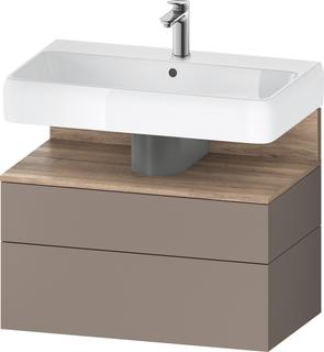 Duravit Waschtisch-Unterschrank Qatego 79x47x59cm, E Ma/Ba m, 1 Kast, 1 Ausz.