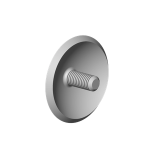 DO Abdeckung ERSATZTEILE 093030060 D 18 x 9 mm Dark Platinum gebürstet